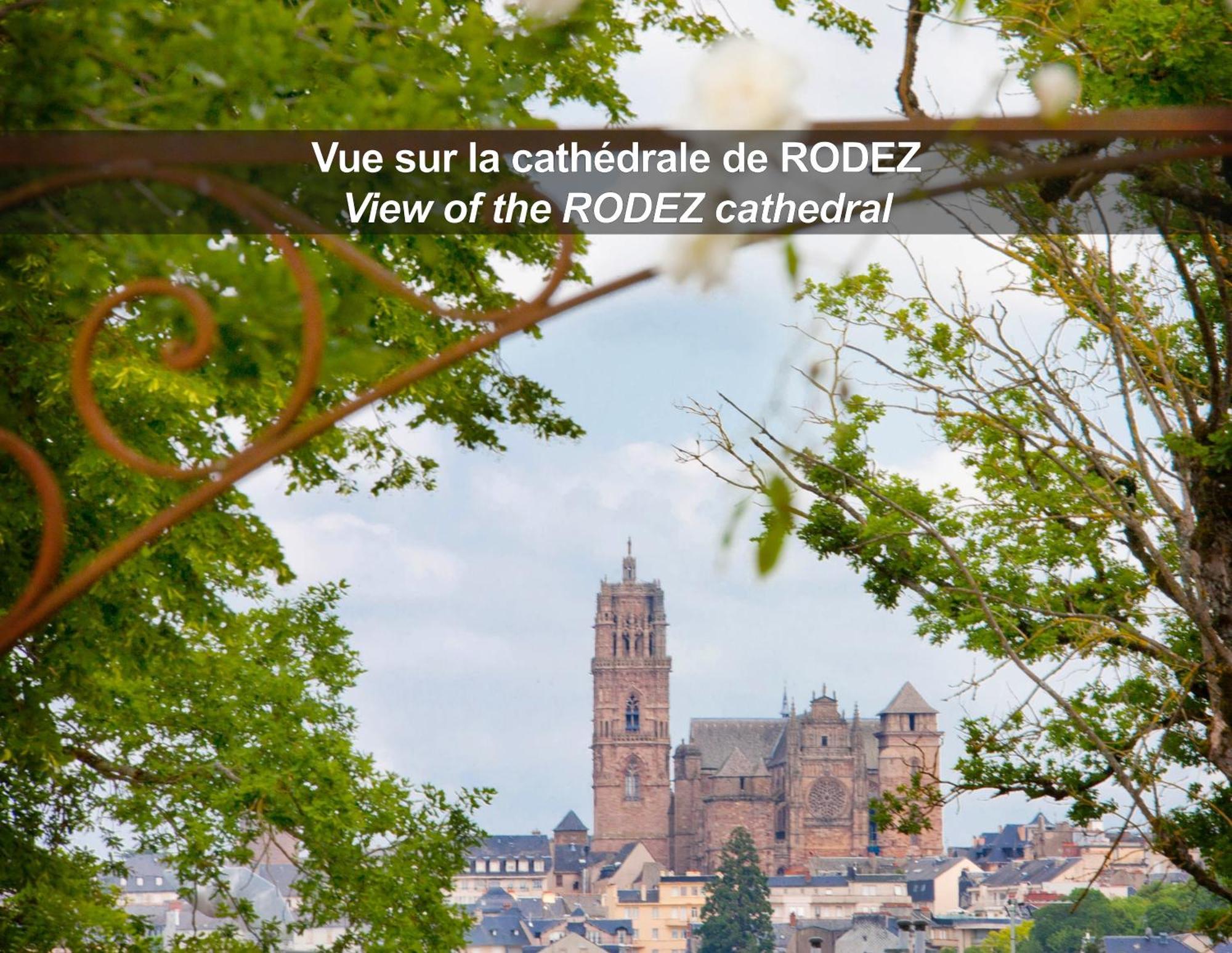 Hôtel La Ferme de Bourran Rodez Exterior foto