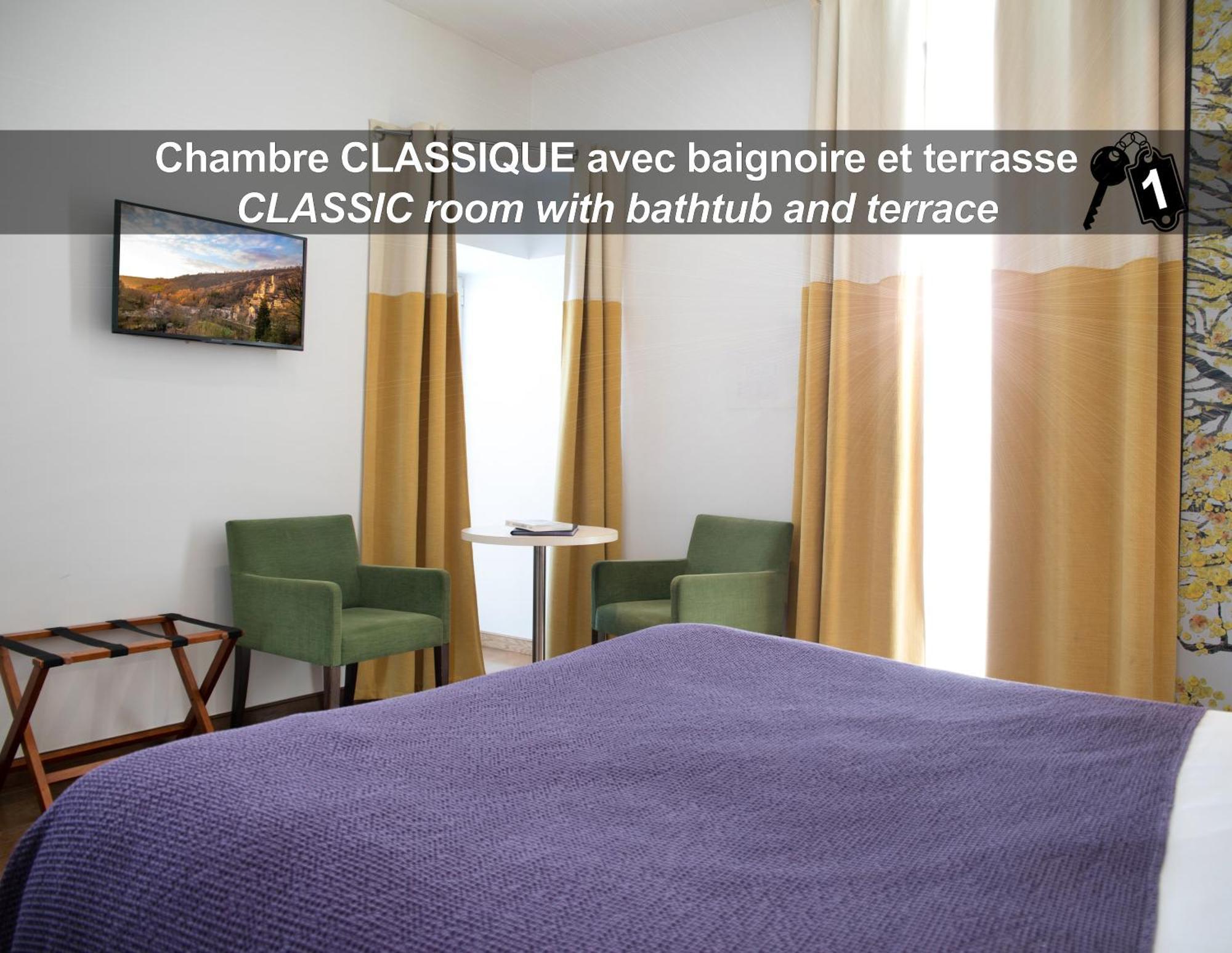 Hôtel La Ferme de Bourran Rodez Exterior foto